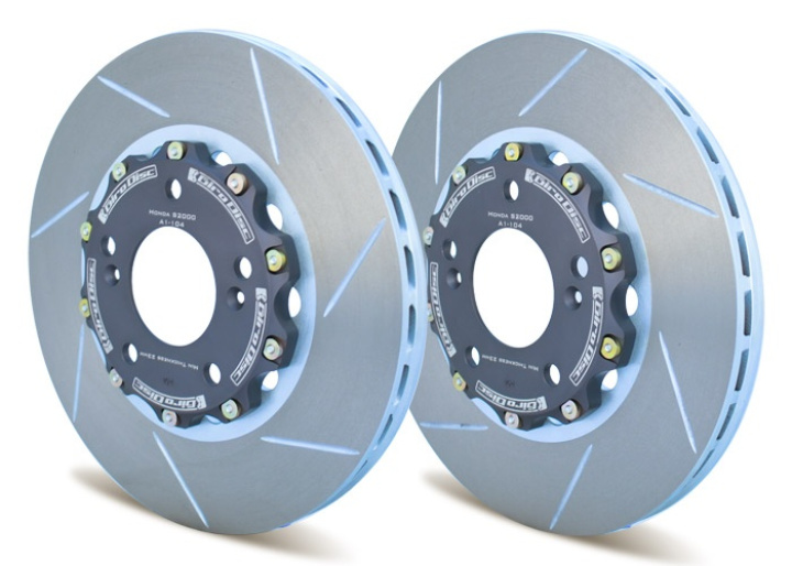 A1-104SL - GiroDisc 2-Piece Rotor Assembly; Left in the group Select car model / Honda / S2000 AP2 04-09 / Brakes / Brake discs at DDESIGN Scandinavia AB (gdsA1-104SL)