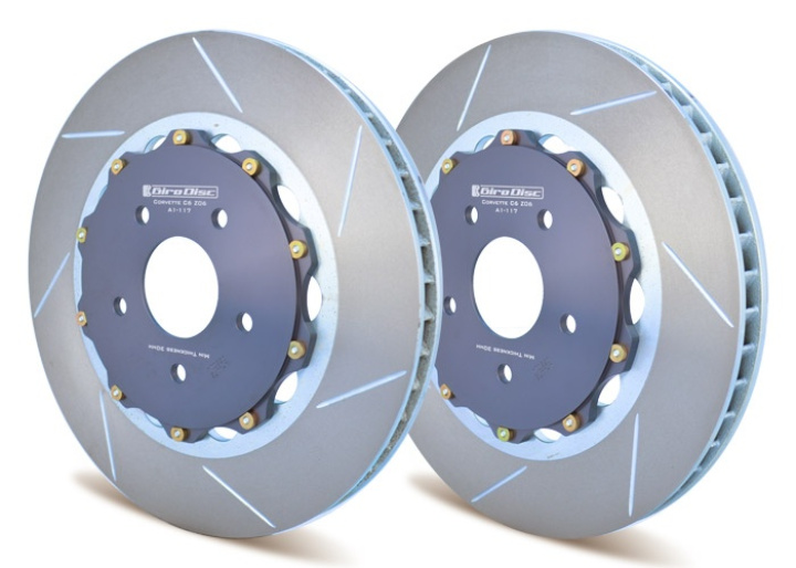 A1-117SL - GiroDisc 2-Piece Rotor Assembly; Left in the group Select car model / Chevrolet / Corvette C6 / Brakes / Brake discs at DDESIGN Scandinavia AB (gdsA1-117SL)