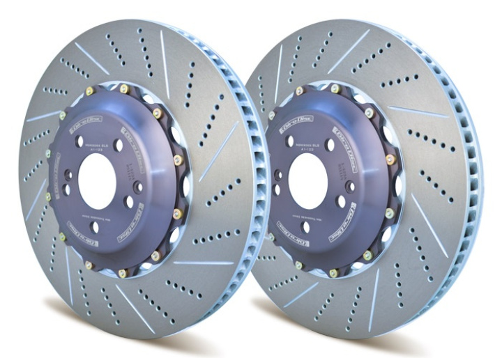 A1-123DSL - GiroDisc 2-Piece Rotor Assembly; Left in the group Select car model / Mercedes Benz / CLS-Class 04-10 (C219) / Brakes / Brake discs at DDESIGN Scandinavia AB (gdsA1-123DSL)