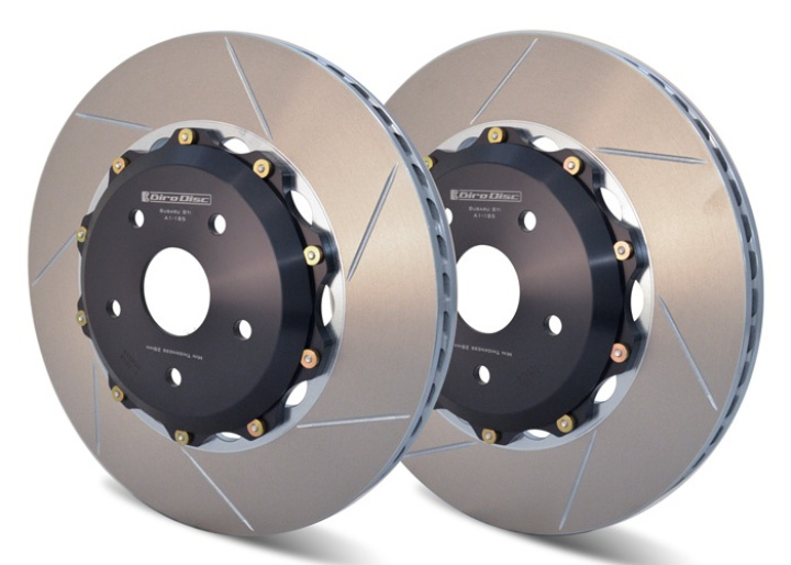 A1-185SL - GiroDisc 2-Piece Rotor Assembly; Left in the group Select car model / Subaru / WRX STI 15-21 / Brakes / Brake discs at DDESIGN Scandinavia AB (gdsA1-185SL)
