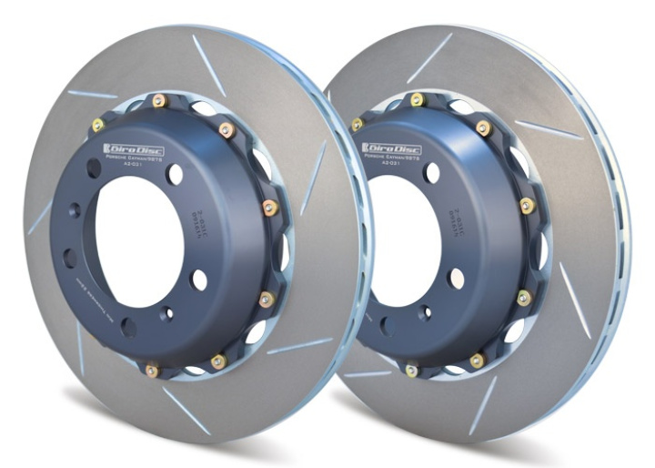 A2-031SR - GiroDisc 2-Piece Rotor Assembly; Right in the group Select car model / Porsche / 987 Cayman 05-12 / Brakes / Brake discs at DDESIGN Scandinavia AB (gdsA2-031SR)