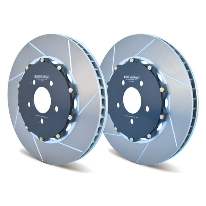 A2-050SL - GiroDisc 2-Piece Rotor Assembly; Left in the group Select car model / Audi / R8 2006+ / Brakes / Brake discs at DDESIGN Scandinavia AB (gdsA2-050SL)