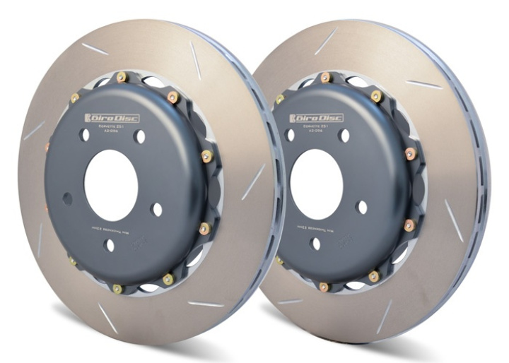 A2-096SR - GiroDisc 2-Piece Rotor Assembly; Right in the group Select car model / Chevrolet / Corvette C6 / Brakes / Brake discs at DDESIGN Scandinavia AB (gdsA2-096SR)