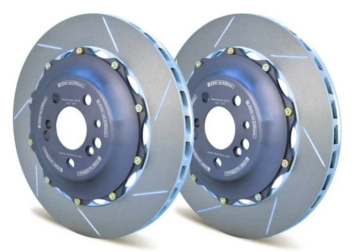 A2-123SL - GiroDisc 2-Piece Rotor Assembly; Left in the group Select car model / Mercedes Benz / SLS AMG (W197) / Brakes / Brake discs at DDESIGN Scandinavia AB (gdsA2-123SL)