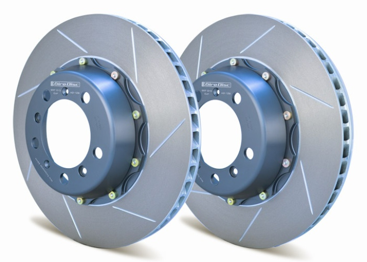 A2-126SL - GiroDisc 2-Piece Rotor Assembly; Left in the group Select car model / Porsche / 997 04-12 / Brakes / Brake discs at DDESIGN Scandinavia AB (gdsA2-126SL)