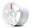 Gram Lights 57CR 15X8.0 +28 4-100 CERAMIC PEARL