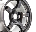 Gram Lights 57CR 15X8.0 +28 4-100 SUPER DARK GUNMETAL