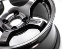 Gram Lights 57CR 15X8.0 +28 4-100 SUPER DARK GUNMETAL