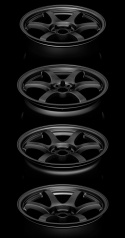 Gram Lights 57CR 15X8.0 +28 4-100 SUPER DARK GUNMETAL