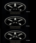 Gram Lights 57CR 18X9.5 +38 5-120 GLOSSY BLACK