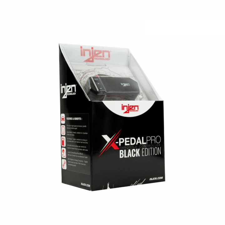 PT0013B X-Pedal PRO Black Edition Throttle Controller Injen Technology in the group Select car model / Ford / Focus Standard MK3 11-19 / Tuning at DDESIGN Scandinavia AB (injPT0013B)