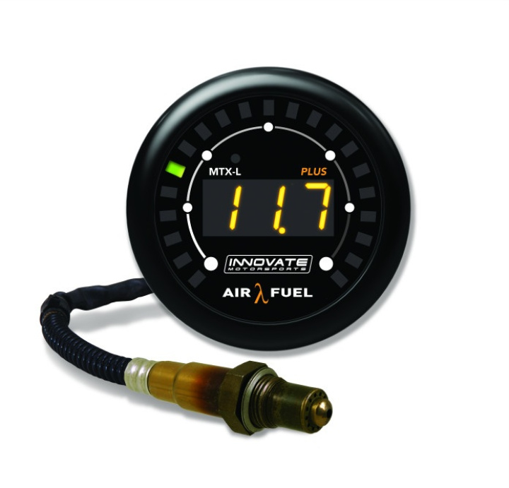 MTX-L PLUS: Digital Air/Fuel Ratio Gauge Kit, 8 ft., w/O2 Sensor NEW! Innovate Motorsports in the group Interior / Gauges / Gauges & Gauge Holders / Wideband lambda All brands at DDESIGN Scandinavia AB (inn3918)