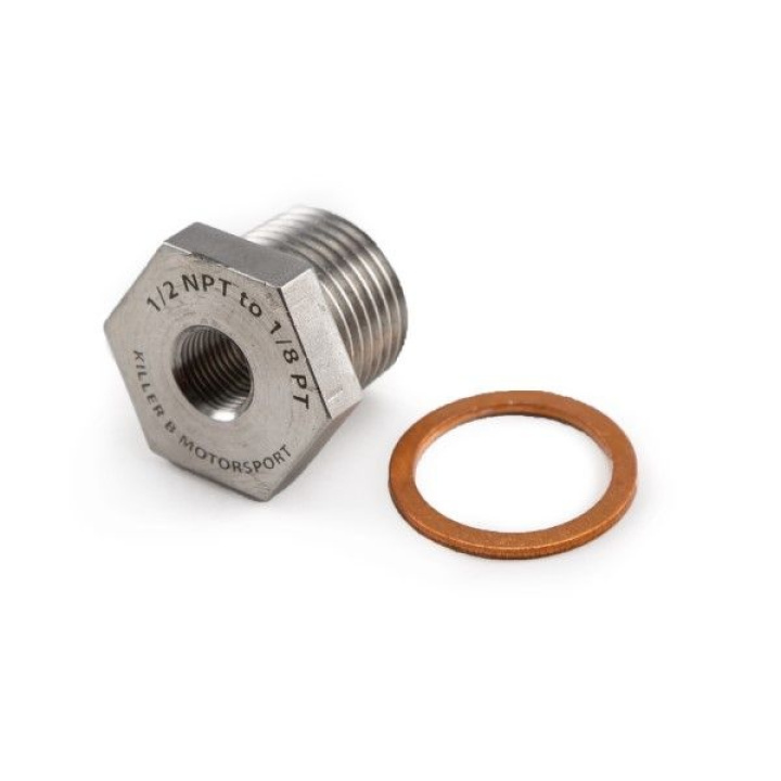 1/2NPT to 1/8PT Adapter Killer B Motorsport in the group Select car model / Subaru / Forester (SG) 02-07 / Tuning at DDESIGN Scandinavia AB (klb-NPTPT)