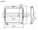 Toyota Pickup 1984-1995 Aluminum Radiator Koyorad