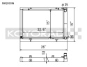 Nissan 240SX 1989-1998 V8 Swap Radiator N-FLO Dual Pass Aluminum Radiator Koyorad