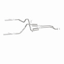 1983-1988 Chevrolet Monte Carlo Street Series Cat-Back Performance Exhaust System Magnaflow