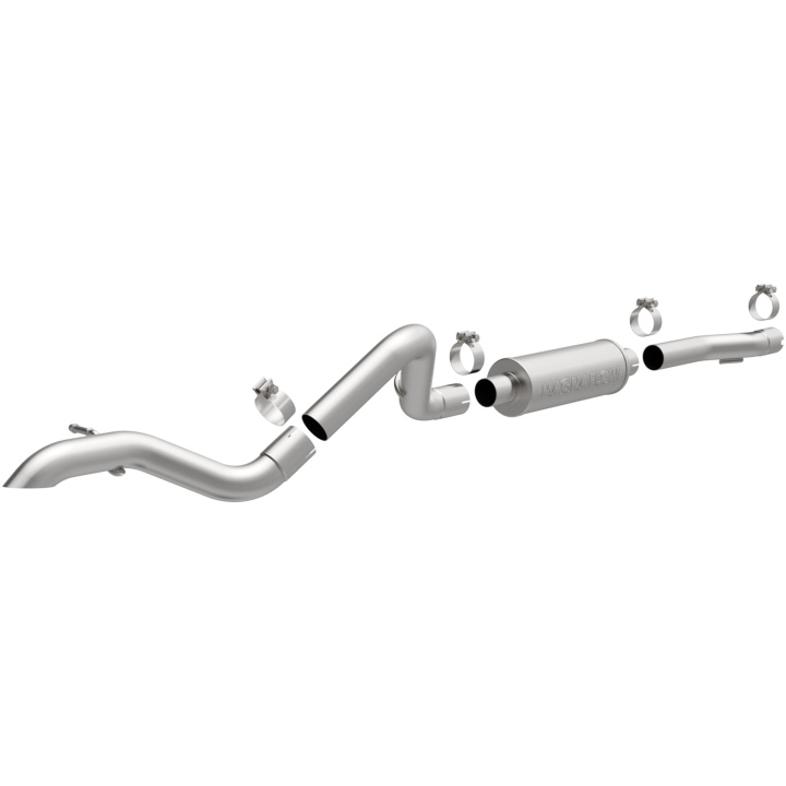 2007-2011 Jeep Wrangler Rock Crawler Series Cat-Back Performance Exhaust System Magnaflow in the group Select car model / Jeep / Wrangler JK 2007-2018 / Tuning at DDESIGN Scandinavia AB (mag15238)