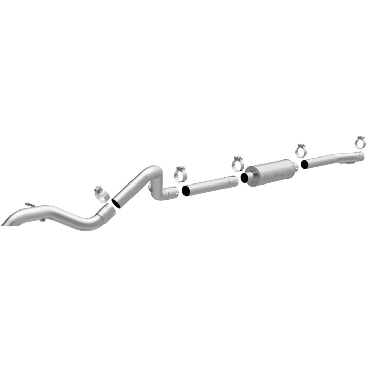 2007-2011 Jeep Wrangler Rock Crawler Series Cat-Back Performance Exhaust System Magnaflow in the group Select car model / Jeep / Wrangler JK 2007-2018 / Tuning at DDESIGN Scandinavia AB (mag15239)