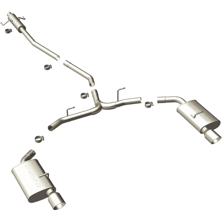 2007-2012 Ford Fusion Street Series Cat-Back Performance Exhaust System Magnaflow in the group Select car model at DDESIGN Scandinavia AB (mag15552)