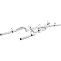 1964-1966 Ford Mustang Street Series Crossmember-Back Performance Exhaust System Magnaflow