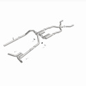 1955-1957 Chevrolet Bel Air Street Series Crossmember-Back Performance Exhaust System Magnaflow