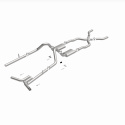 1955-1957 Chevrolet Bel Air Street Series Crossmember-Back Performance Exhaust System Magnaflow