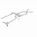 1955-1957 Chevrolet Bel Air Street Series Crossmember-Back Performance Exhaust System Magnaflow