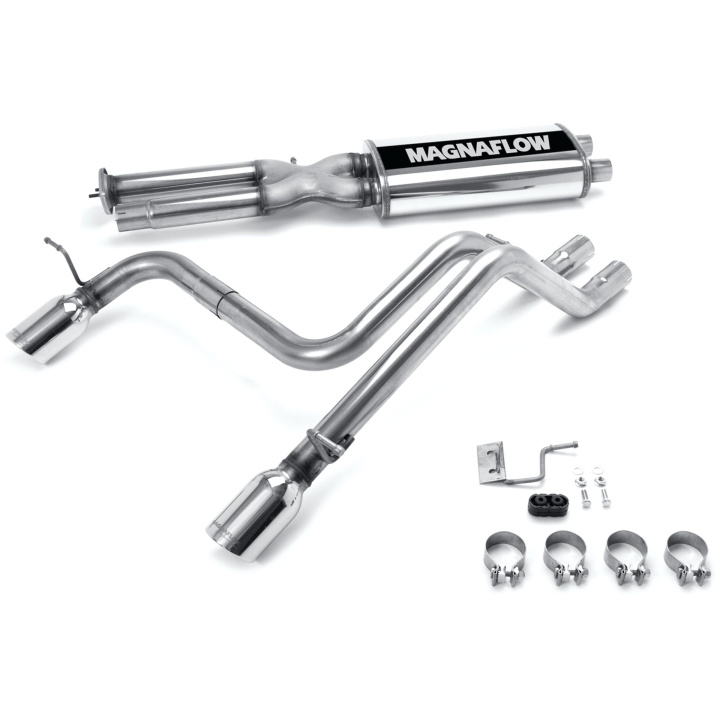 2003-2006 Hummer H2 Street Series Cat-Back Performance Exhaust System Magnaflow in the group Select car model at DDESIGN Scandinavia AB (mag16673)