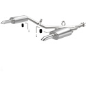 1980-1981 Chevrolet Corvette Street Series Cat-Back Performance Exhaust System Magnaflow