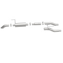 Off-Road Pro Series Cat-Back Performance Exhaust System 17107 Magnaflow