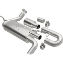 Overland Series Axle-Back Performance Exhaust System 19668 Magnaflow