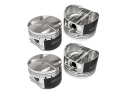 08+ Mitsubishi Evo X (4B11T) 86.5mm +.5mm Bore 9.0:1 Dish Extreme Duty Piston Set w/ Rings