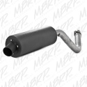 MBRP 06-07 Arctic Cat Prowler 650/700 SXS Slip-On Exhaust System w/Sport Muffler