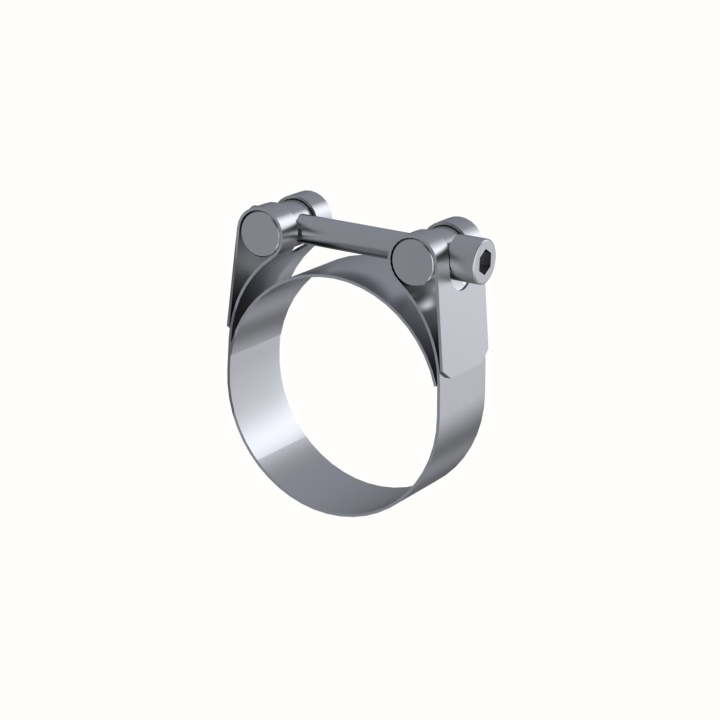 MBRP Universal 2in Barrel Band Clamp - Stainless (NO DROPSHIP) in the group Tuning / Exhaust and Manifold / Exhaust clamps at DDESIGN Scandinavia AB (mbrp-GP20200)
