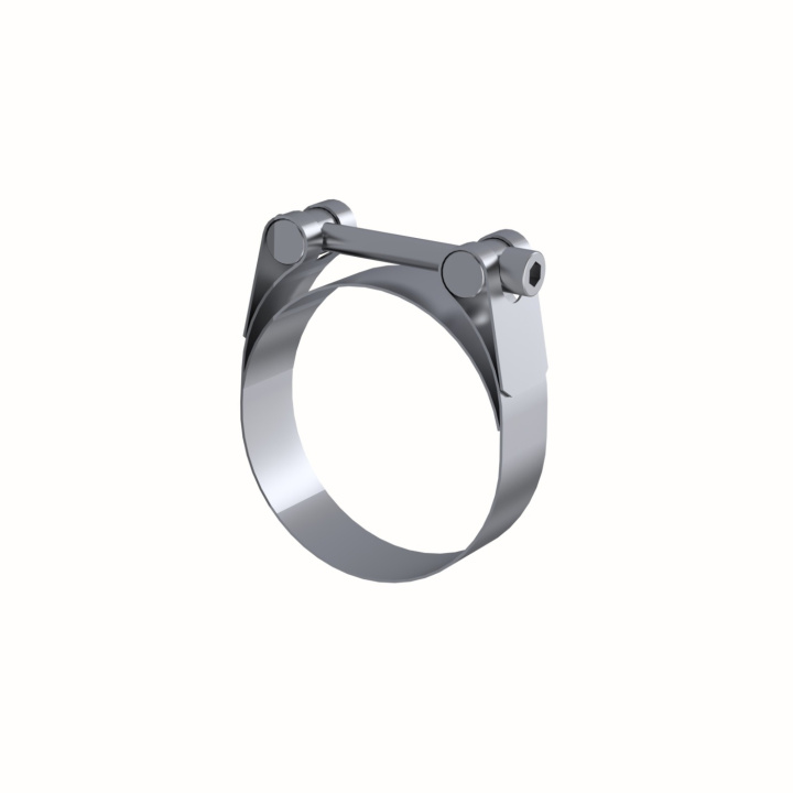 MBRP Universal 2.5in Barrel Band Clamp - Stainless (NO DROPSHIP) in the group Tuning / Exhaust and Manifold / Exhaust clamps at DDESIGN Scandinavia AB (mbrp-GP20250)