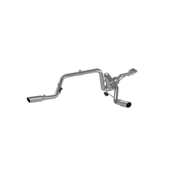 Chevrolet 1500 Classic 4.8/5.3L EC/CC-SB 2003-2007 2.5\'\' Cat Back Dual Split Side AL MBRP in the group Select car model / Chevrolet / Silverado 99-07 / Tuning / Exhaust at DDESIGN Scandinavia AB (mbrp-S5018AL)