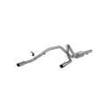 1500 4.8/5.3/6.0L RC/EC/CC (excluding 8\' bed) 2009-2013 2 1/2\'\' Cat Back Dual Split Rear AL MBRP