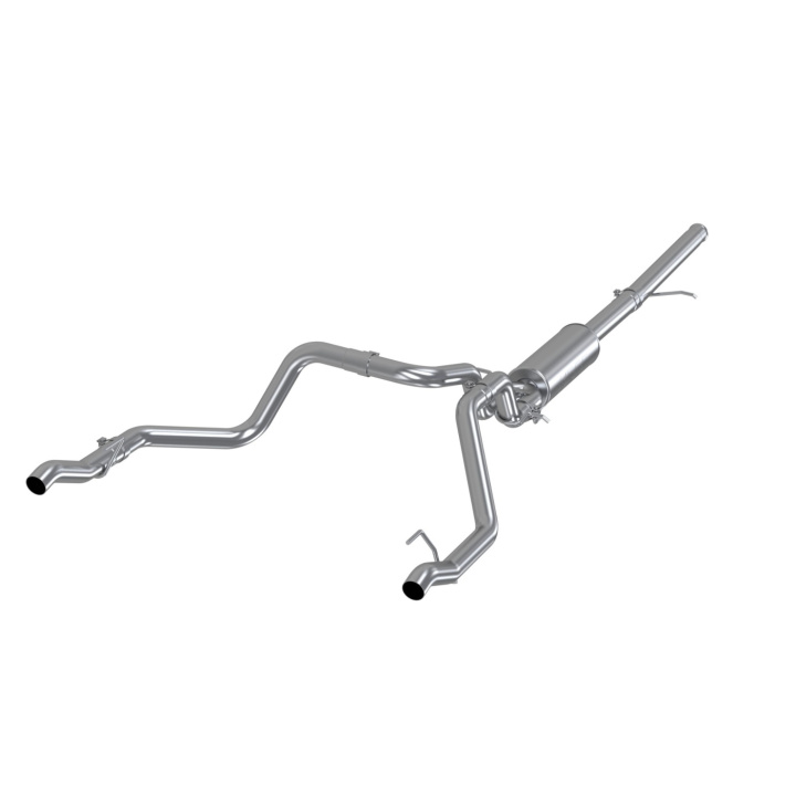MBRP 2019+ Chevrolet Silverado 1500 4.3L/5.3L 2.5in Cat Back Dual Rear Exit - Aluminized in the group Select car model / Chevrolet / Silverado 14+ / Tuning / Exhaust at DDESIGN Scandinavia AB (mbrp-S5085AL)