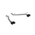 MBRP 20+ Ford Explorer ST 3.0L EcoBoost 2,5\'\' Dual Rear Exit Axle Back w/ Quad Carbon Fiber Tips - T304