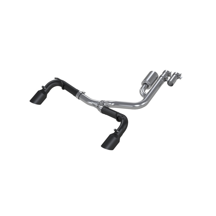 MBRP 2021+ Ford Bronco Sport (1.5L / 2.0L EcoBoost) 2.5in Res-Back Exhaust - Dual Rear - Black in the group Select car model / Ford / Other models & Engines at DDESIGN Scandinavia AB (mbrp-S5207BLK)