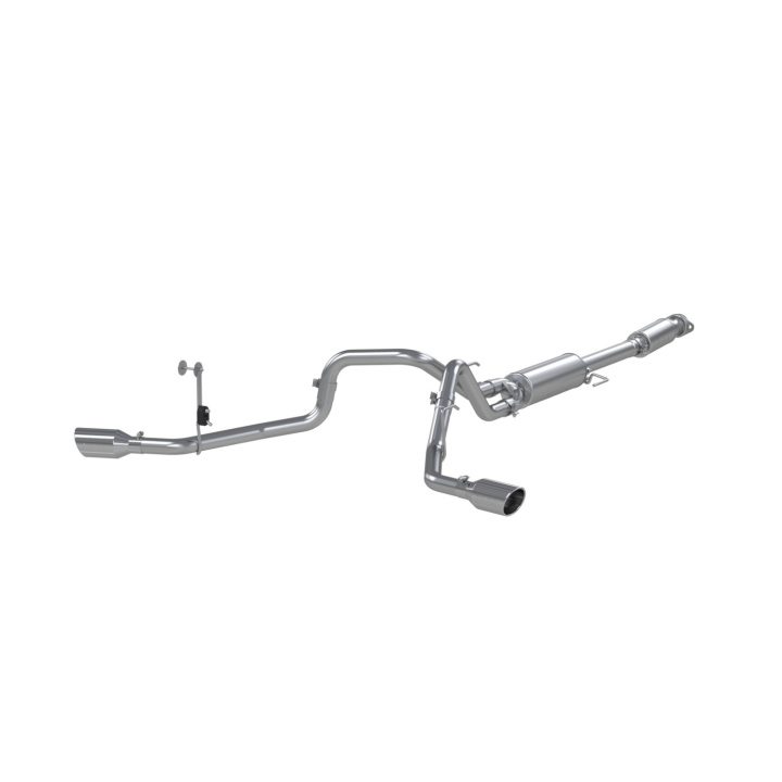 MBRP 2021+ Ford F150 2.7L/3.5L/5.0L 3in Aluminized Steel Cat-Back 2.5in Dual Split Side Exhaust in the group Select car model / Ford / F-150 15+ / Tuning / Exhaust at DDESIGN Scandinavia AB (mbrp-S5213AL)