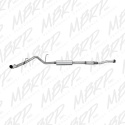 Ford F150 5.0L RC-LB; EC/CC-6.5/5.5 box 2011-2014 3\'\' Cat Back Single Side AL MBRP