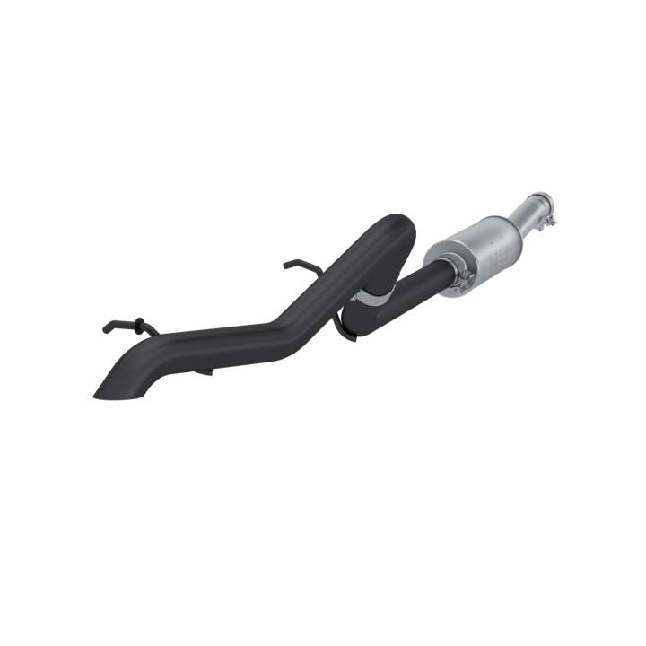 Jeep Wrangler (JK) 3.8L V6 4 dr 2007-2011 2 1/2\'\' Off-Road Tail Pipe Muffler before Axle Black Coated MBRP in the group Select car model / Jeep / Wrangler JK 2007-2018 / Tuning at DDESIGN Scandinavia AB (mbrp-S5514BLK)
