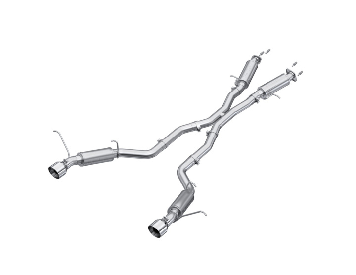 MBRP 2012+ Jeep Grand Cherokee SRT 6.4L 3in Dual Rear Exit Aluminized Catback Exhaust - T304 Tips in the group Select car model / Jeep / Grand Cherokee WK2 2011-2020 / Tuning at DDESIGN Scandinavia AB (mbrp-S5525AL)