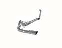F-250/350 7.3L Powerstroke 1994-1997 4\'\' Turbo Back Single Side Exit (Aluminized 3\'\' downpipe) AL MBRP