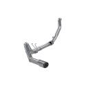 F-250/350/450 6.4 L 2008-2010 4\'\' Filter Back Single Side Exit AL + Down Pipe MBRP