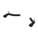 Camaro, 6.2L 2010-2015 3\'\' Axle Back Muffler Delete Black Coated MBRP