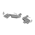 Camaro SS / ZL1 16-21 3\'\' Dual Axle Back Quad Tips Aluminized MBRP
