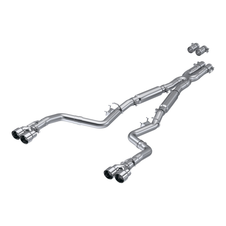 MBRP 17-Up Dodge Challenger 5.7L/6.2L/6.4L Aluminized Catback Exhaust in the group Select car model / Dodge / Challenger 08+ / Tuning / Exhaust at DDESIGN Scandinavia AB (mbrp-S7113AL)