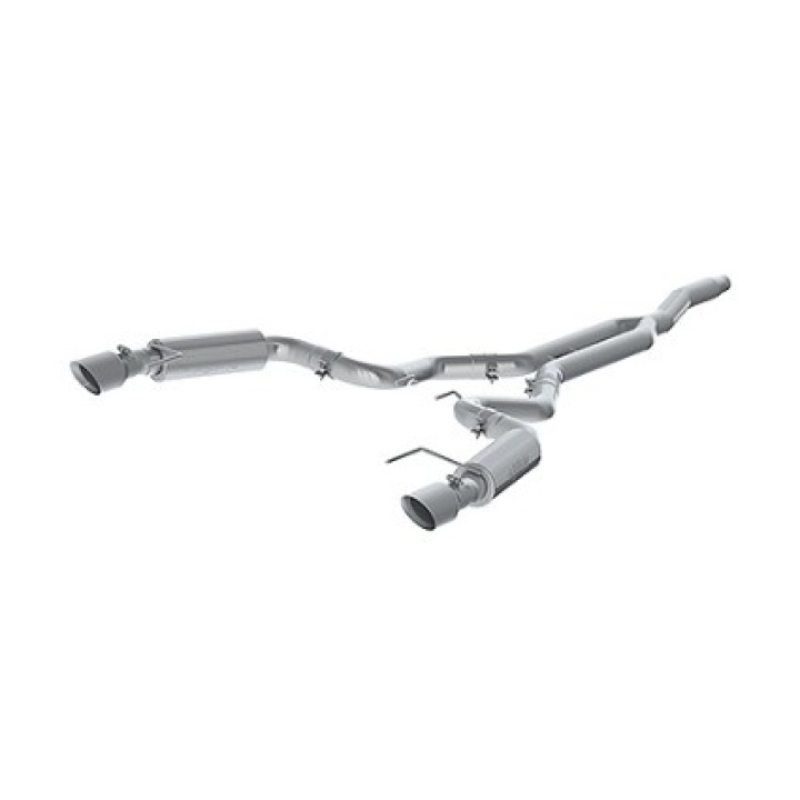 Mustang 2.3 Ecoboost - not convertible 2015-2016 3\'\' Cat Back Dual Split Rear Race Version 4.5\'\' tips AL MBRP in the group Select car model / Ford / Mustang 15-17 / Tuning / Exhaust / Catbacks at DDESIGN Scandinavia AB (mbrp-S7275AL)